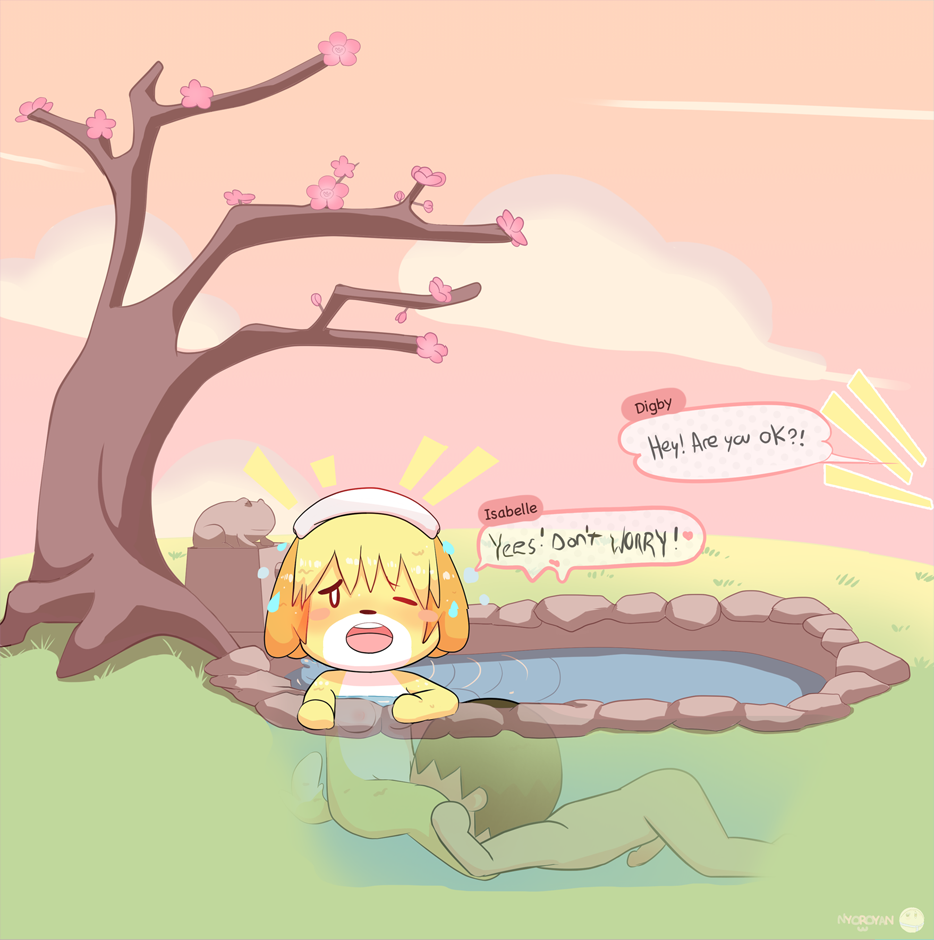Oncen Time to Isabelle porn comic picture 5