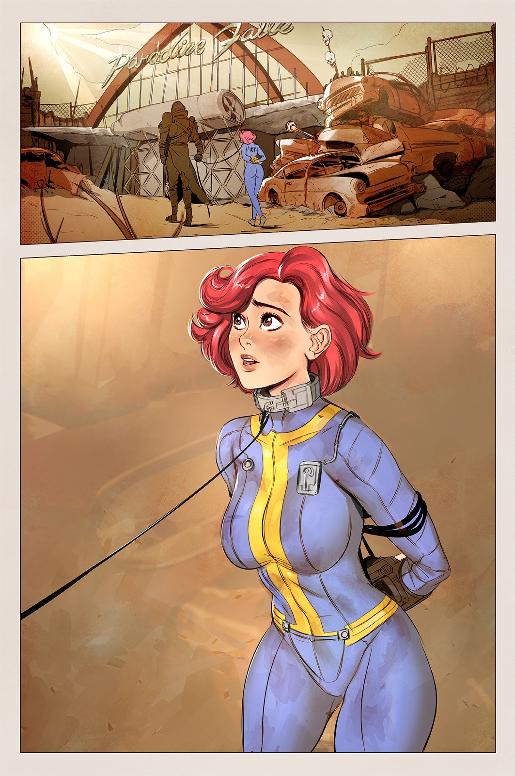 Paradise Falls porn comic picture 1