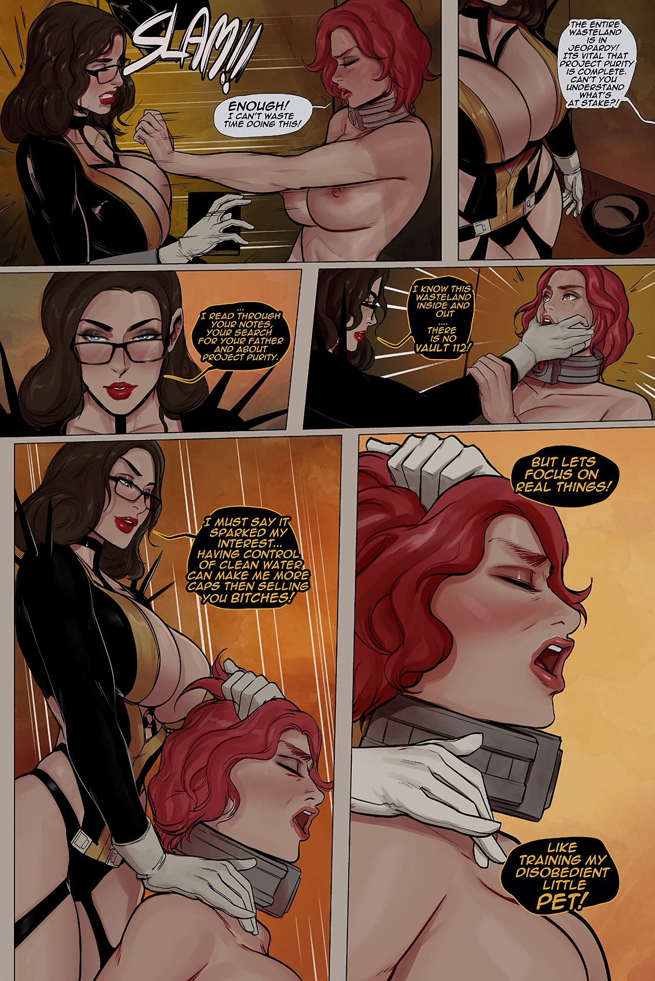 Paradise Falls porn comic picture 23