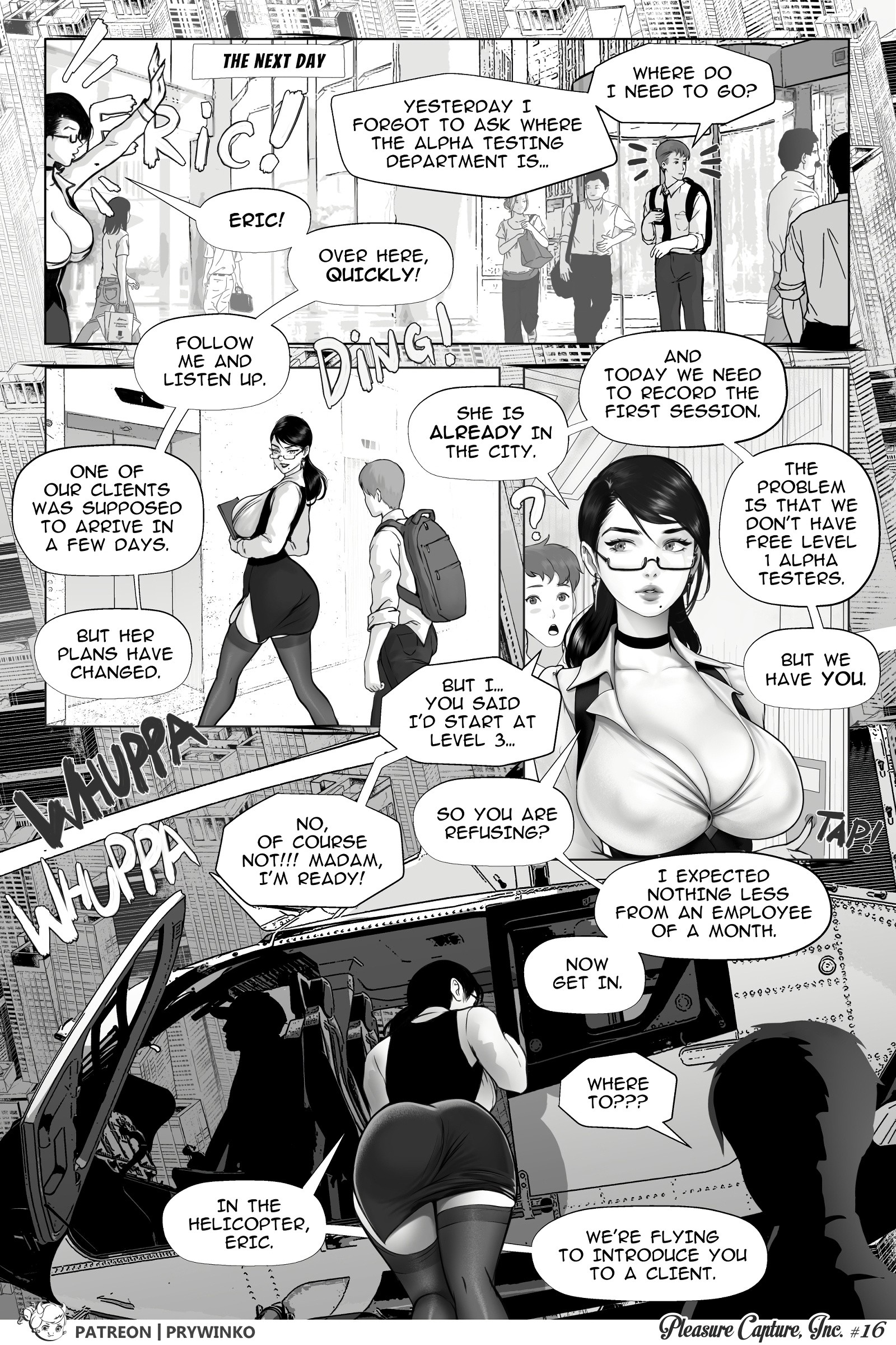 Pleasure Capture Inc porn comic picture 17