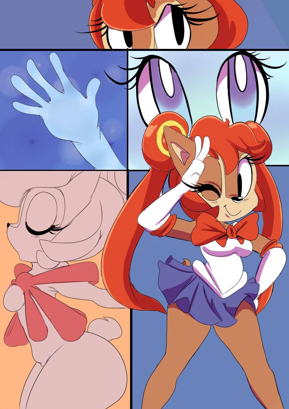 Sally Moon porn comic picture 8