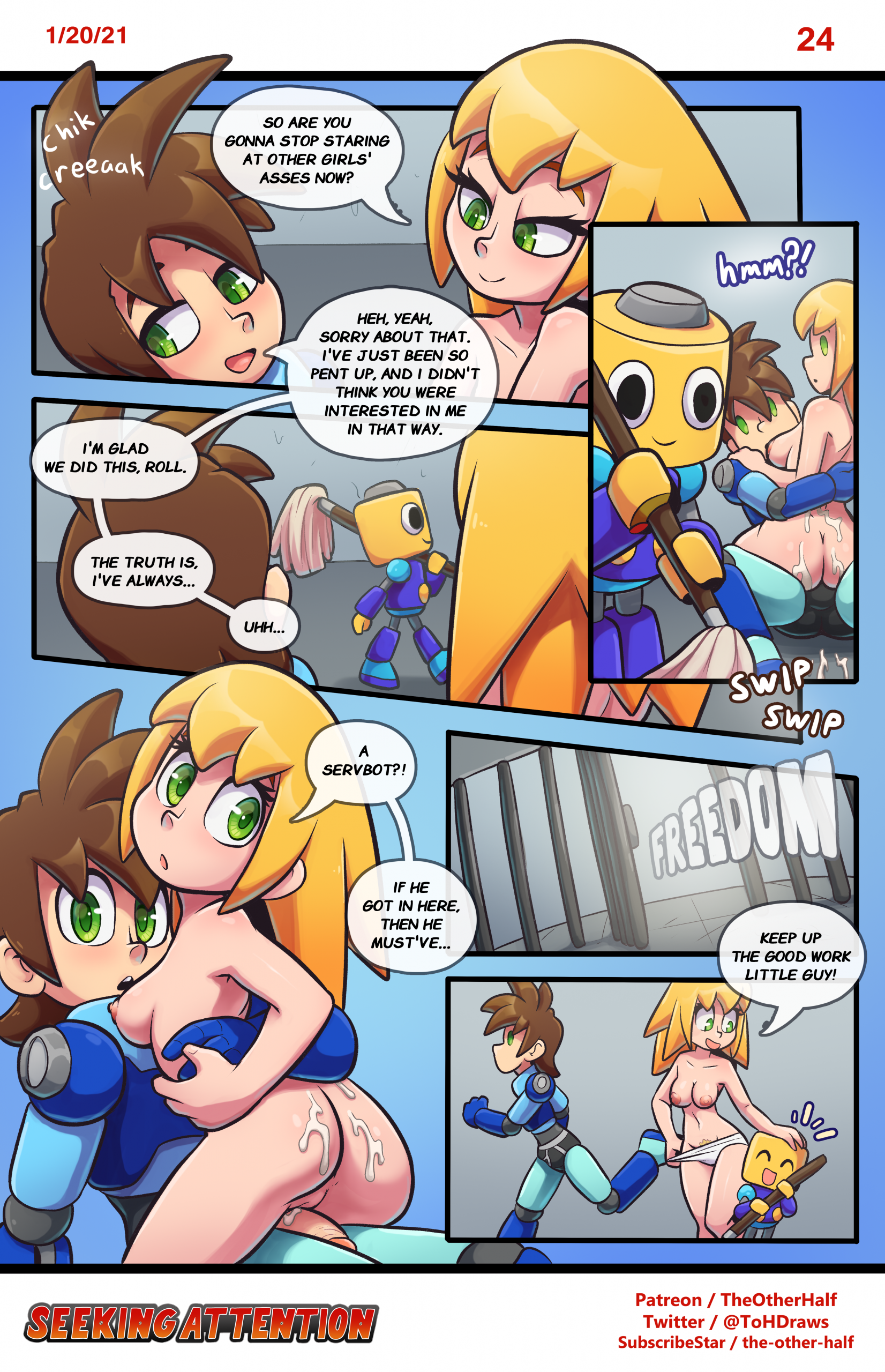 Seeking Attention porn comic picture 24