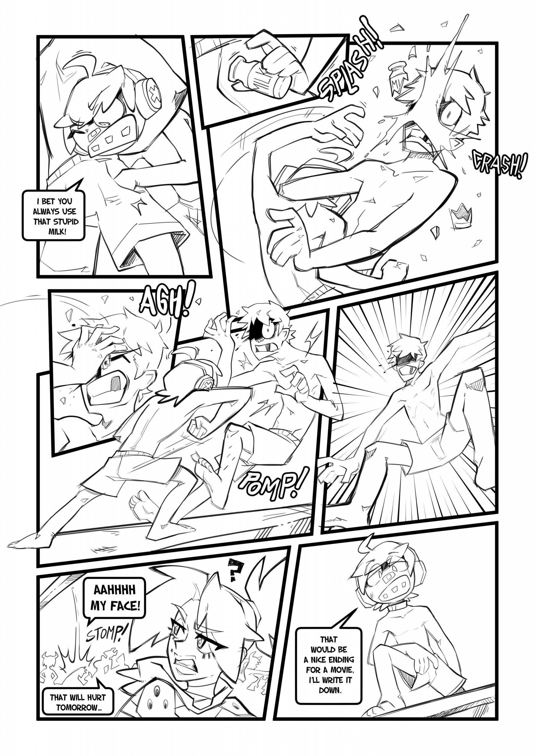 Skarpworld: Chapter 8 - Milk Crisis porn comic picture 26