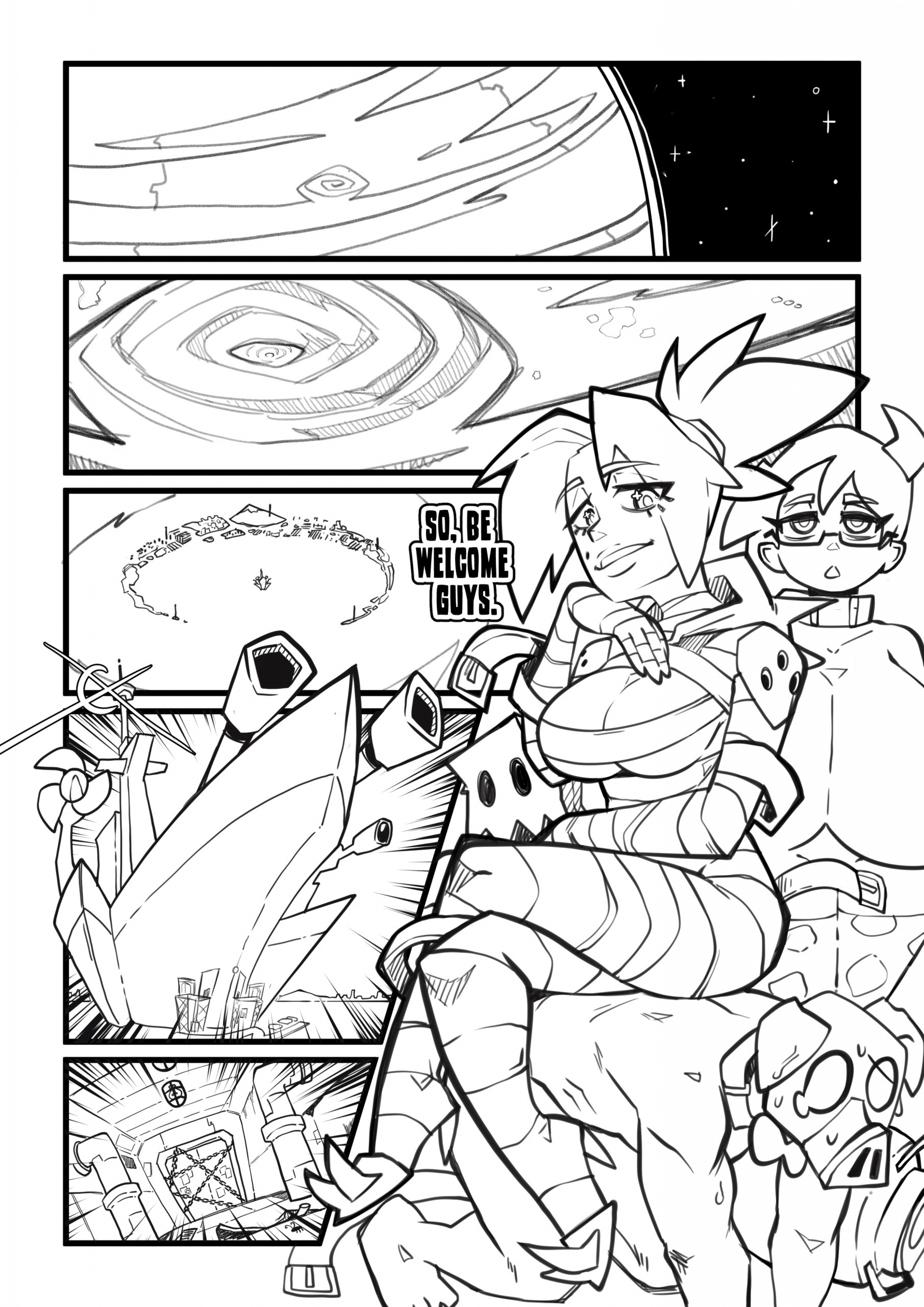 Skarpworld: Chapter 8 - Milk Crisis porn comic picture 3