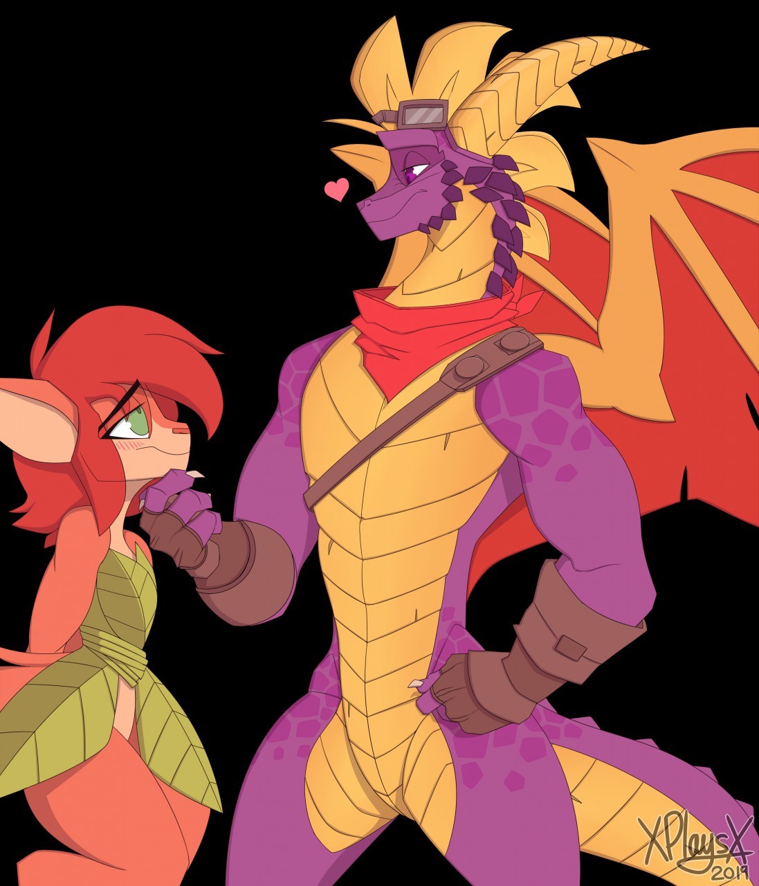 Spyro and Elora porn comic picture 2