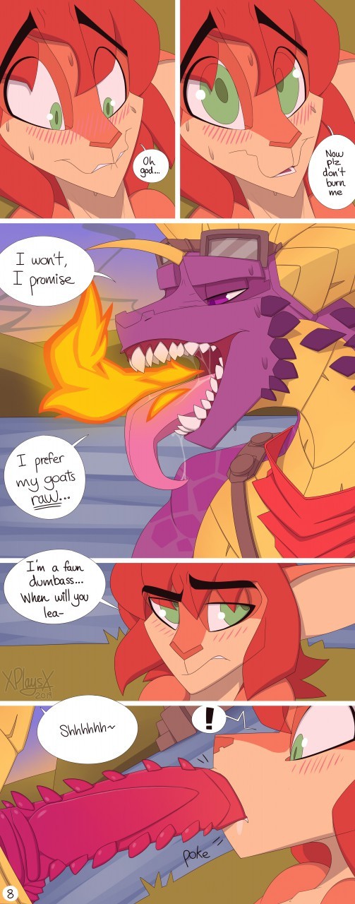 Spyro and Elora porn comic picture 8