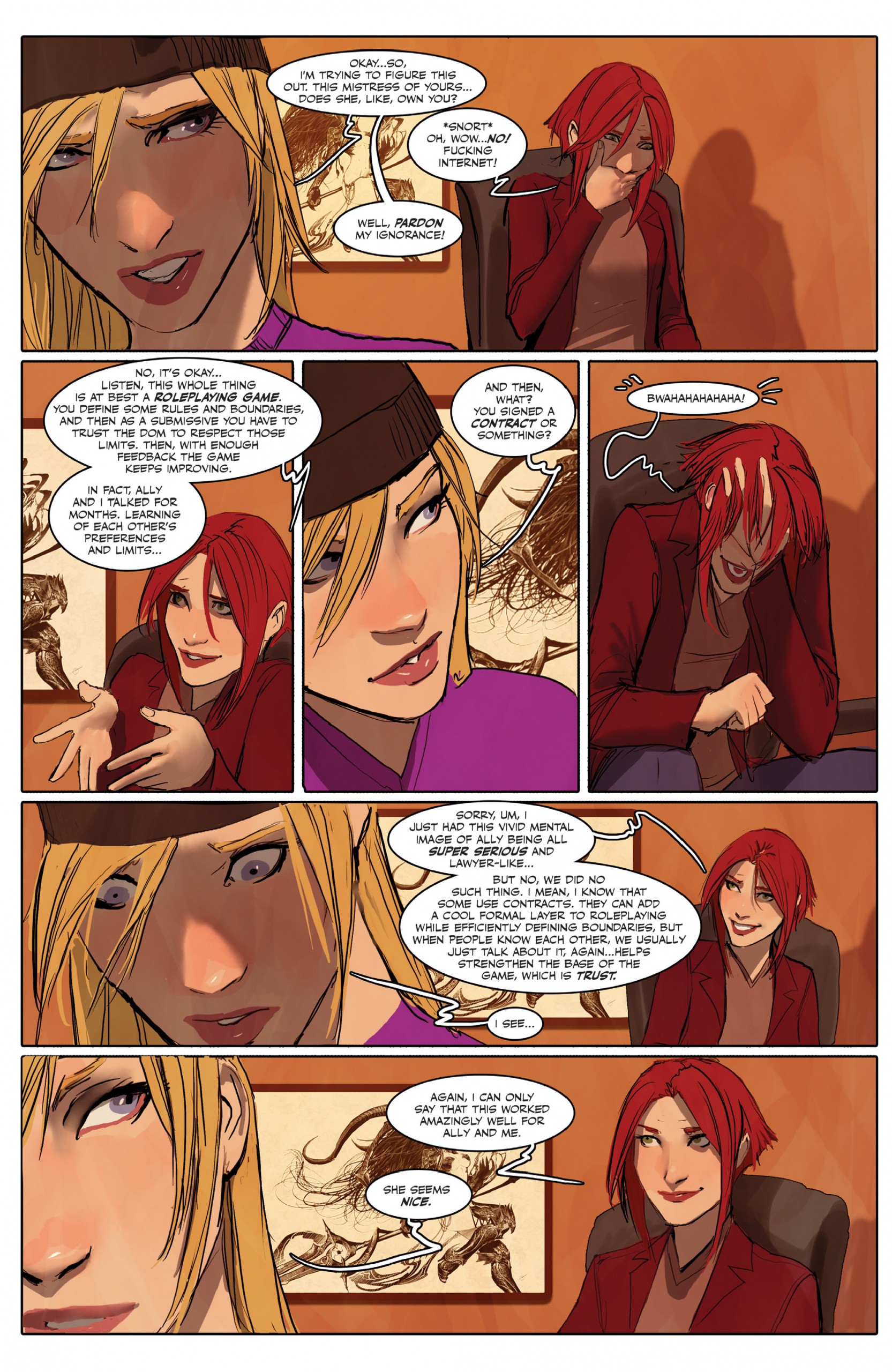Sunstone - Volume 3 porn comic picture 104