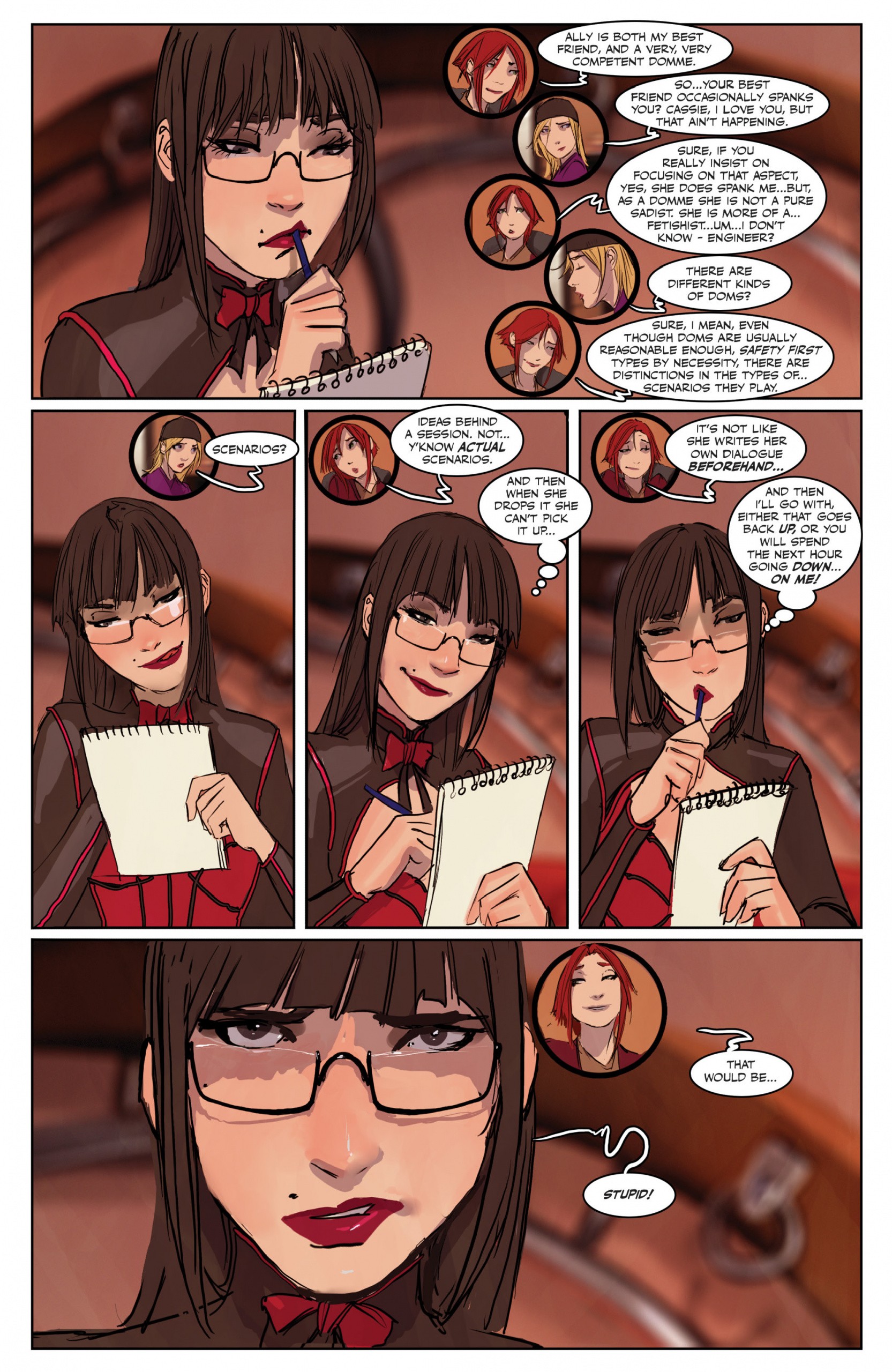 Sunstone - Volume 3 porn comic picture 106