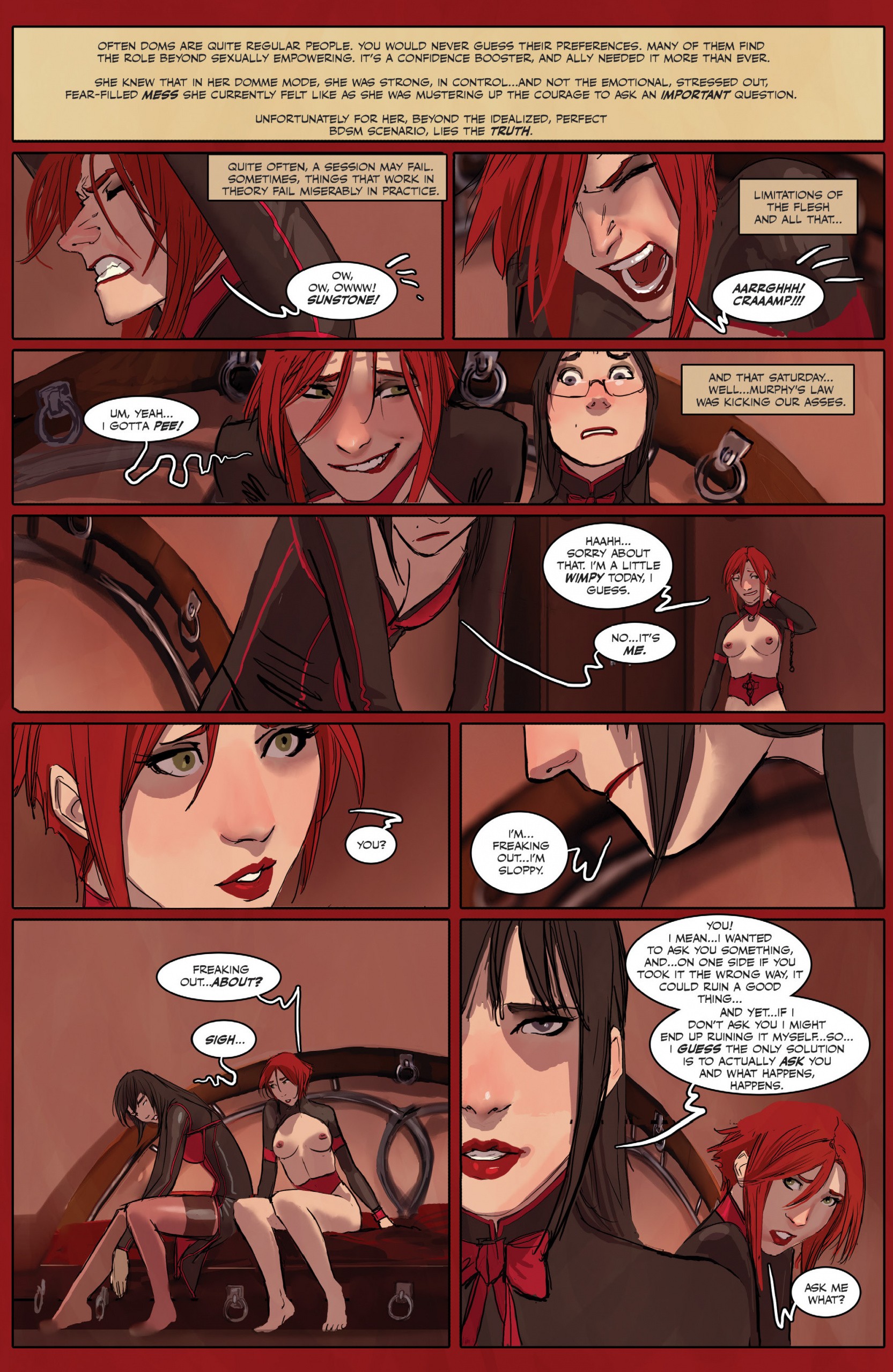 Sunstone - Volume 3 porn comic picture 114
