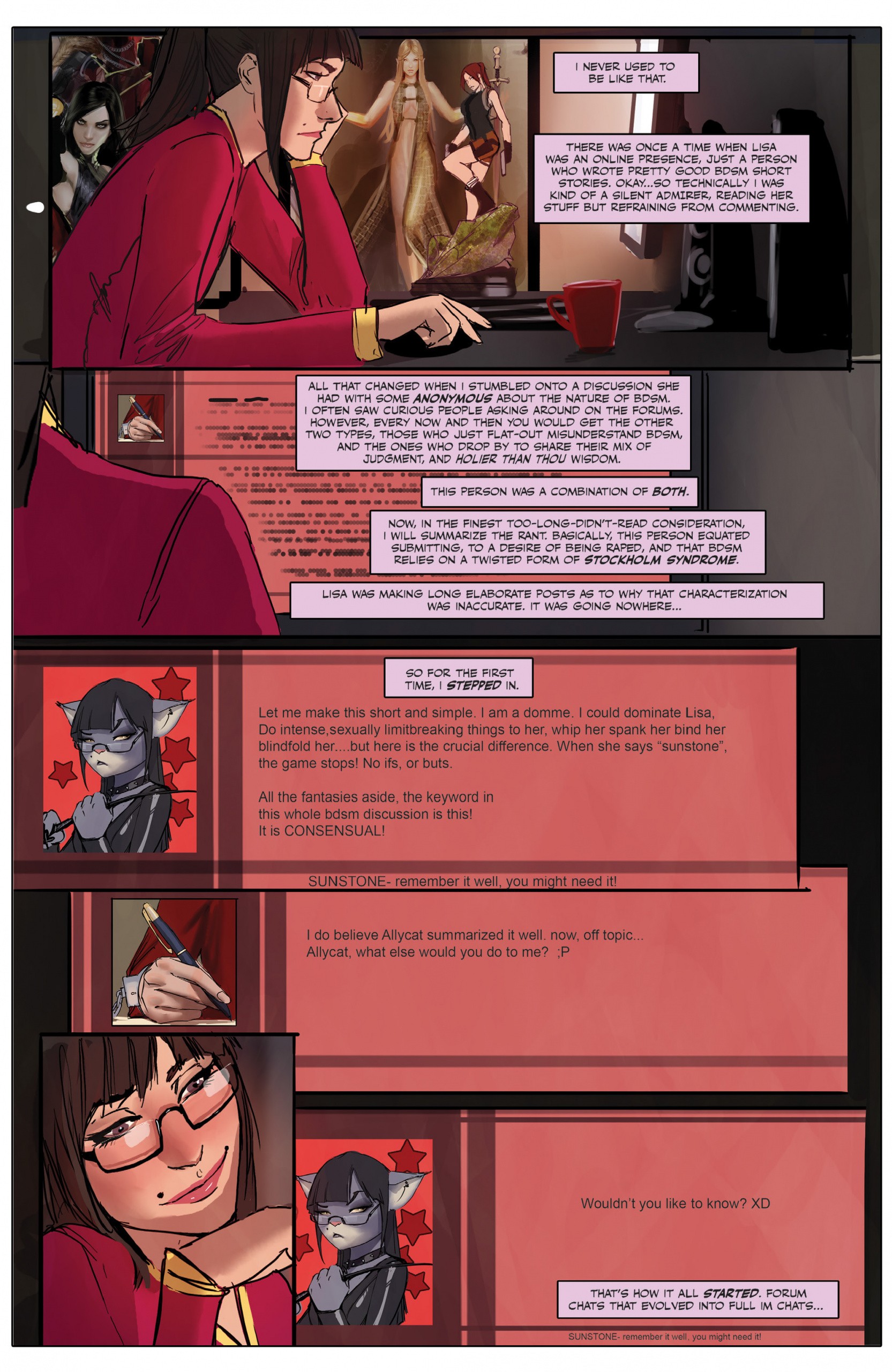 Sunstone - Volume 3 porn comic picture 81