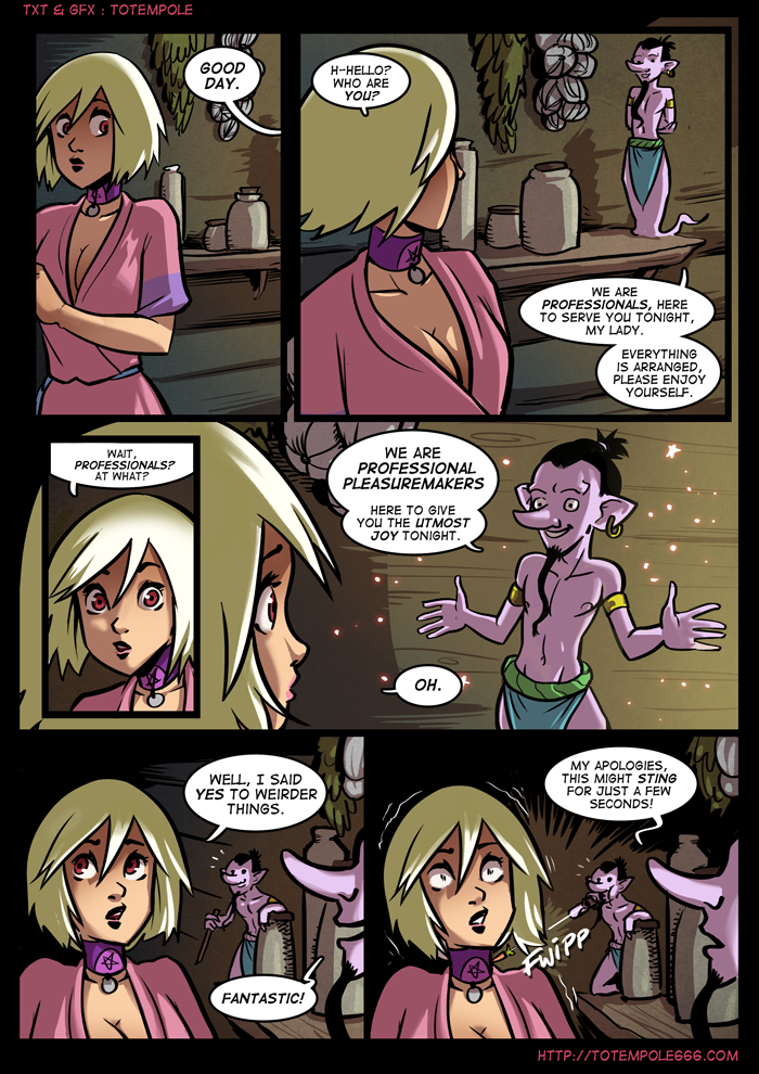 The Cummoner 16: A gift whore's mouth porn comic picture 10