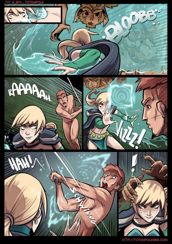 The Cummoner 16: A gift whore's mouth porn comic picture 25