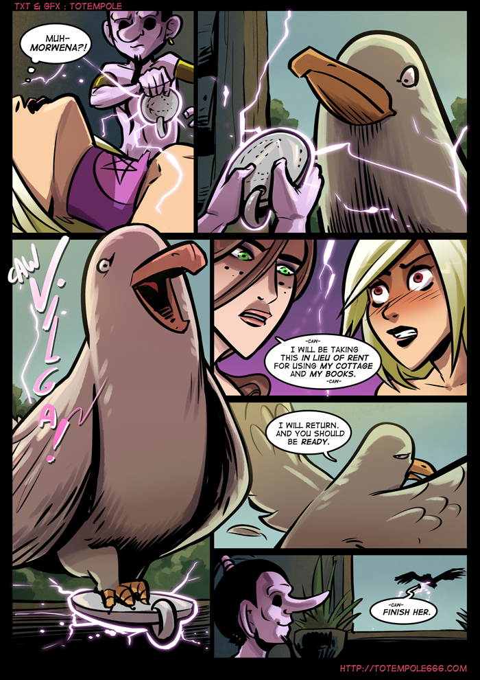 The Cummoner 16: A gift whore's mouth porn comic picture 30