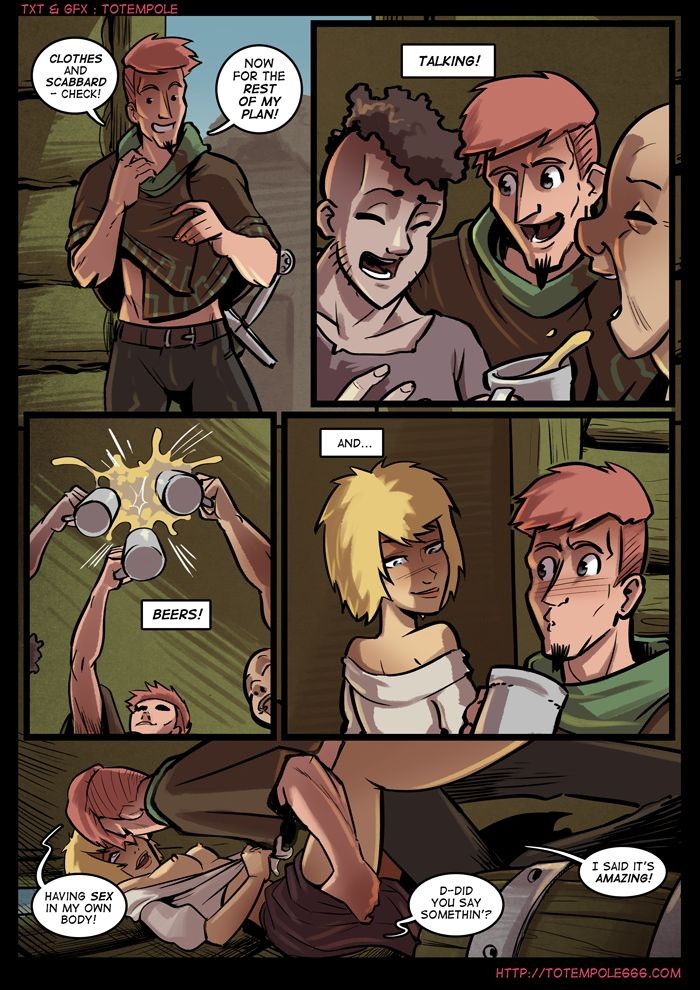 The Cummoner 16: A gift whore's mouth porn comic picture 4