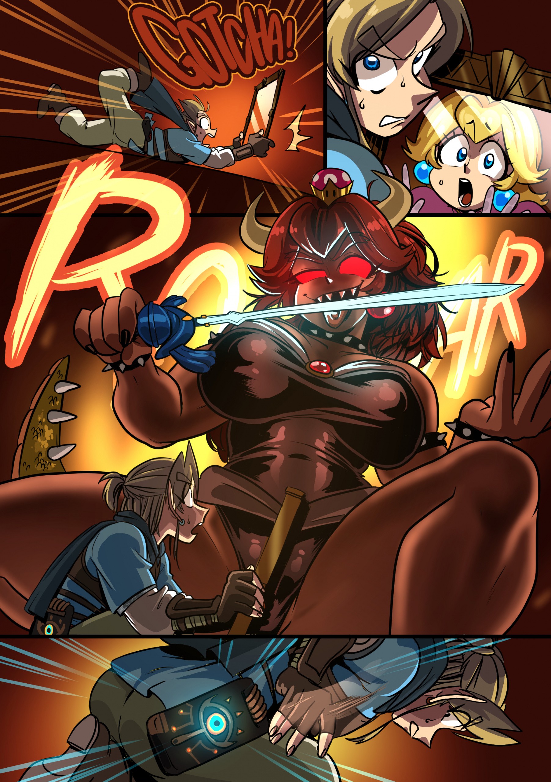 The Dastardly Trio porn comic picture 13