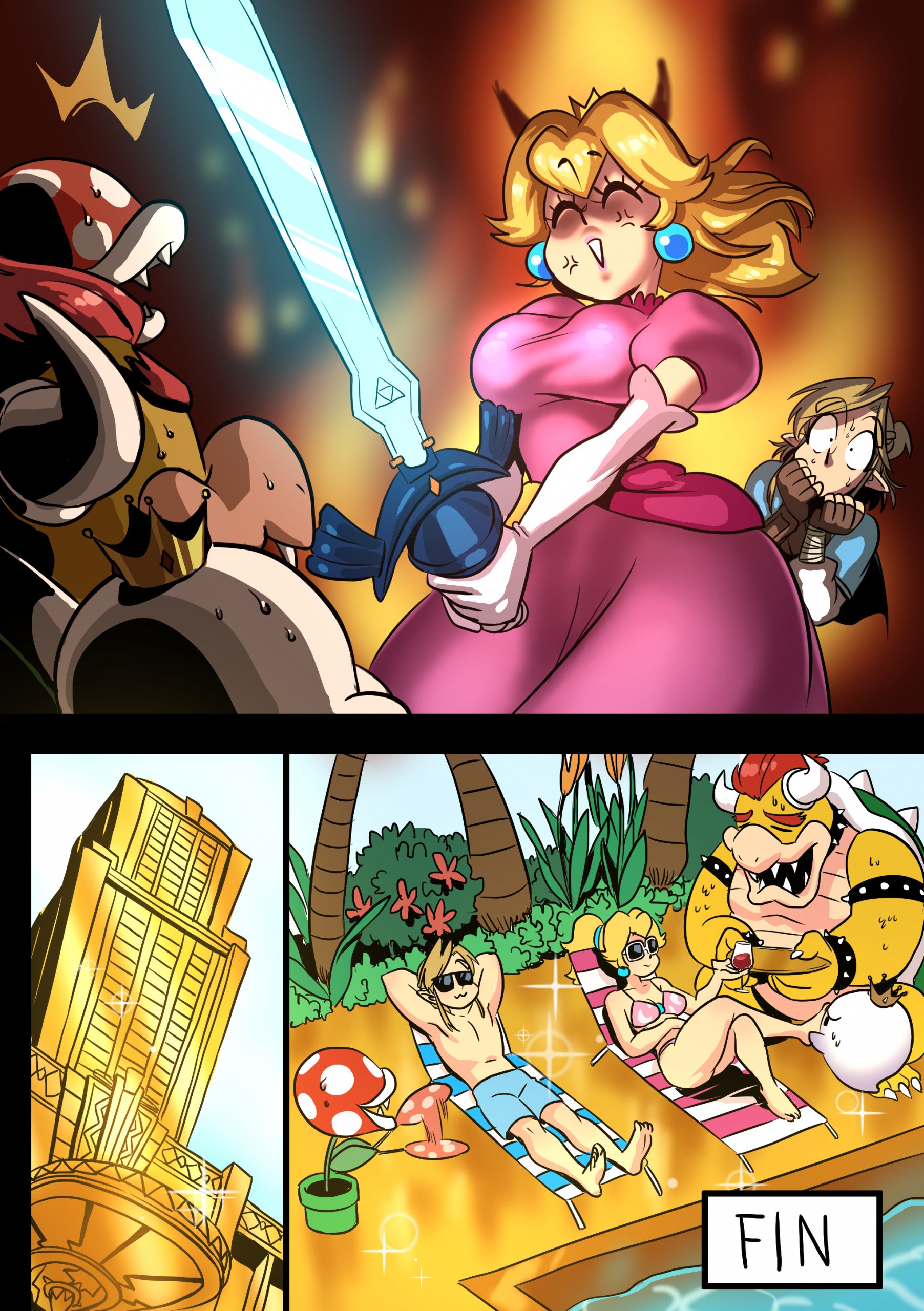 The Dastardly Trio porn comic picture 16