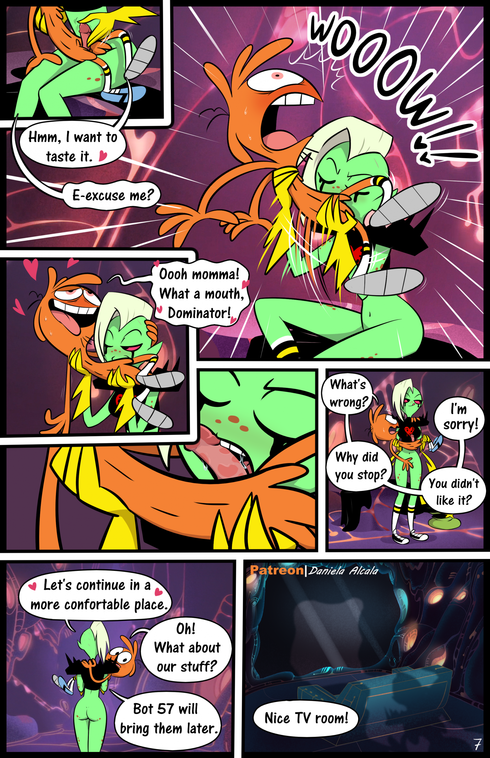 The Honeypot porn comic picture 8