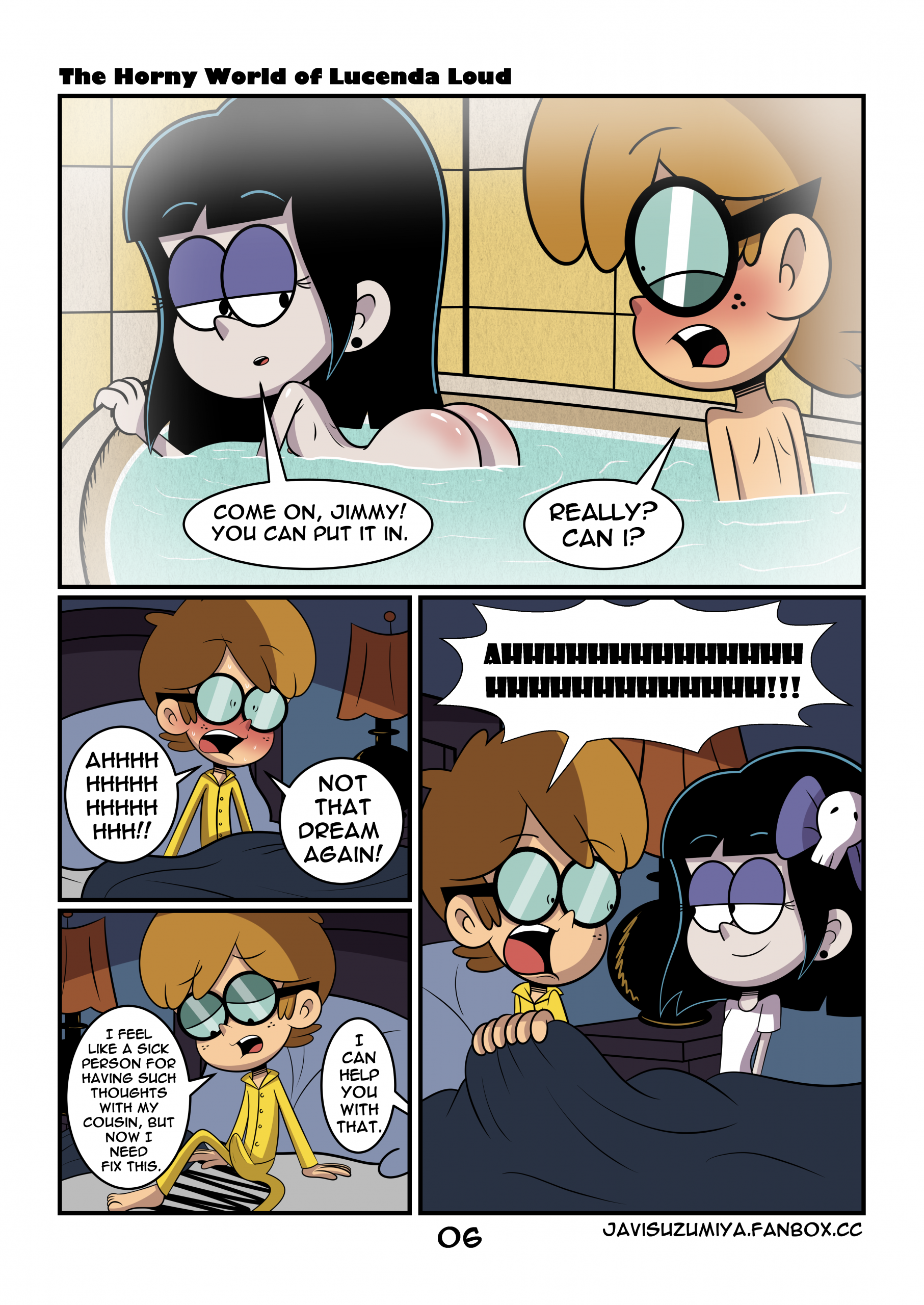 The Horny World of Lucenda Loud porn comic picture 6