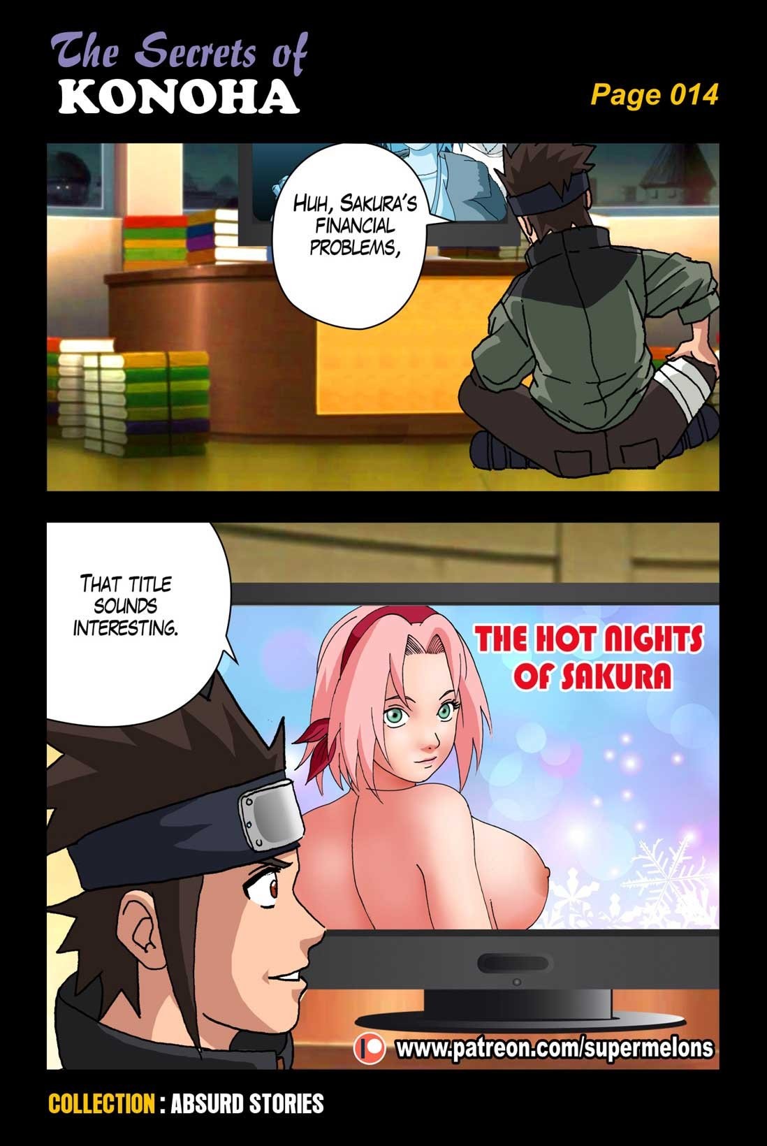 The Secrets of Konoha porn comic picture 15