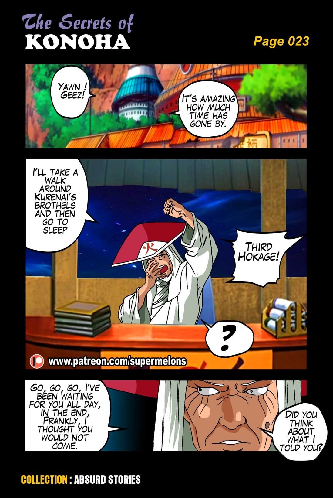 The Secrets of Konoha porn comic picture 24