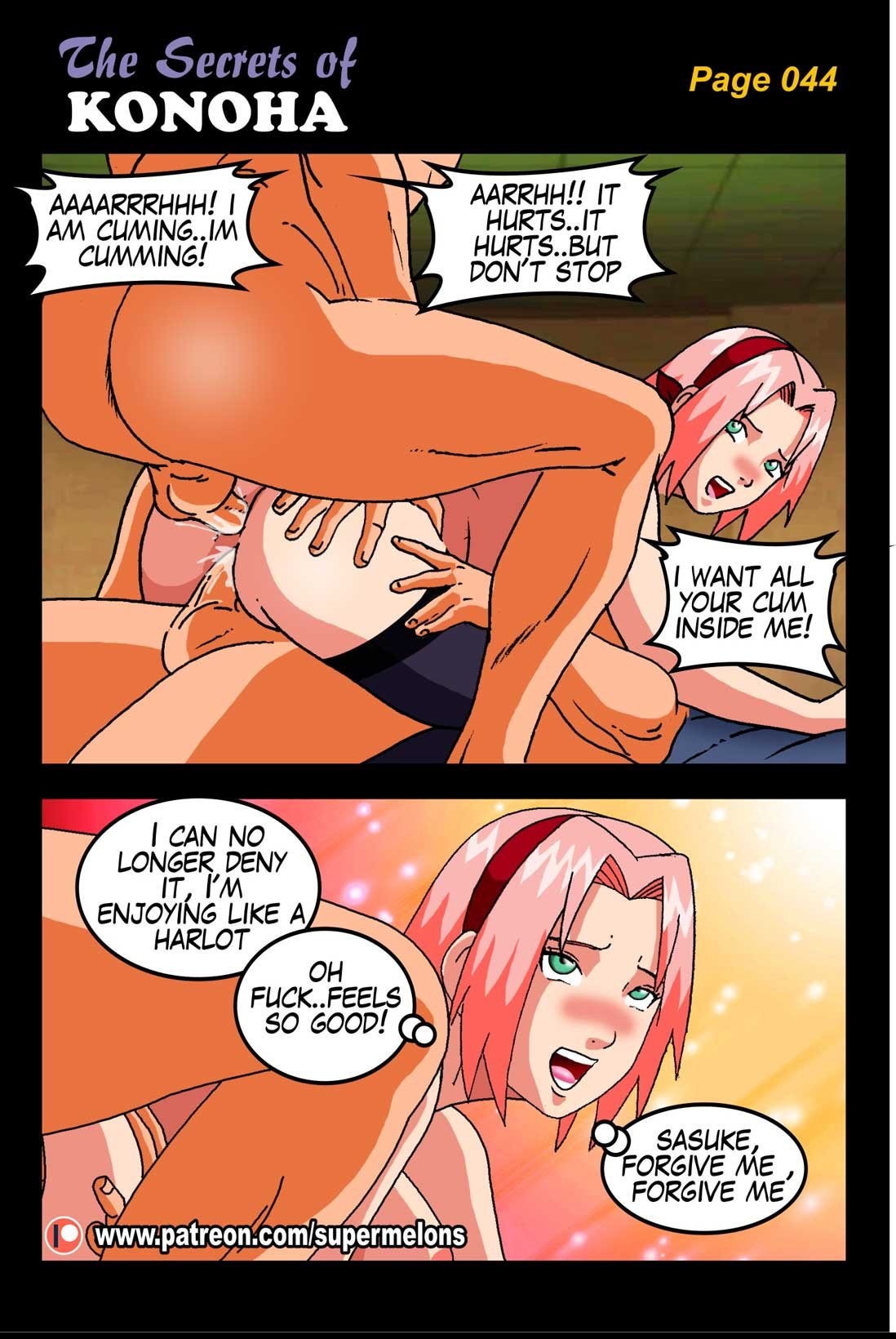 The Secrets of Konoha porn comic picture 45