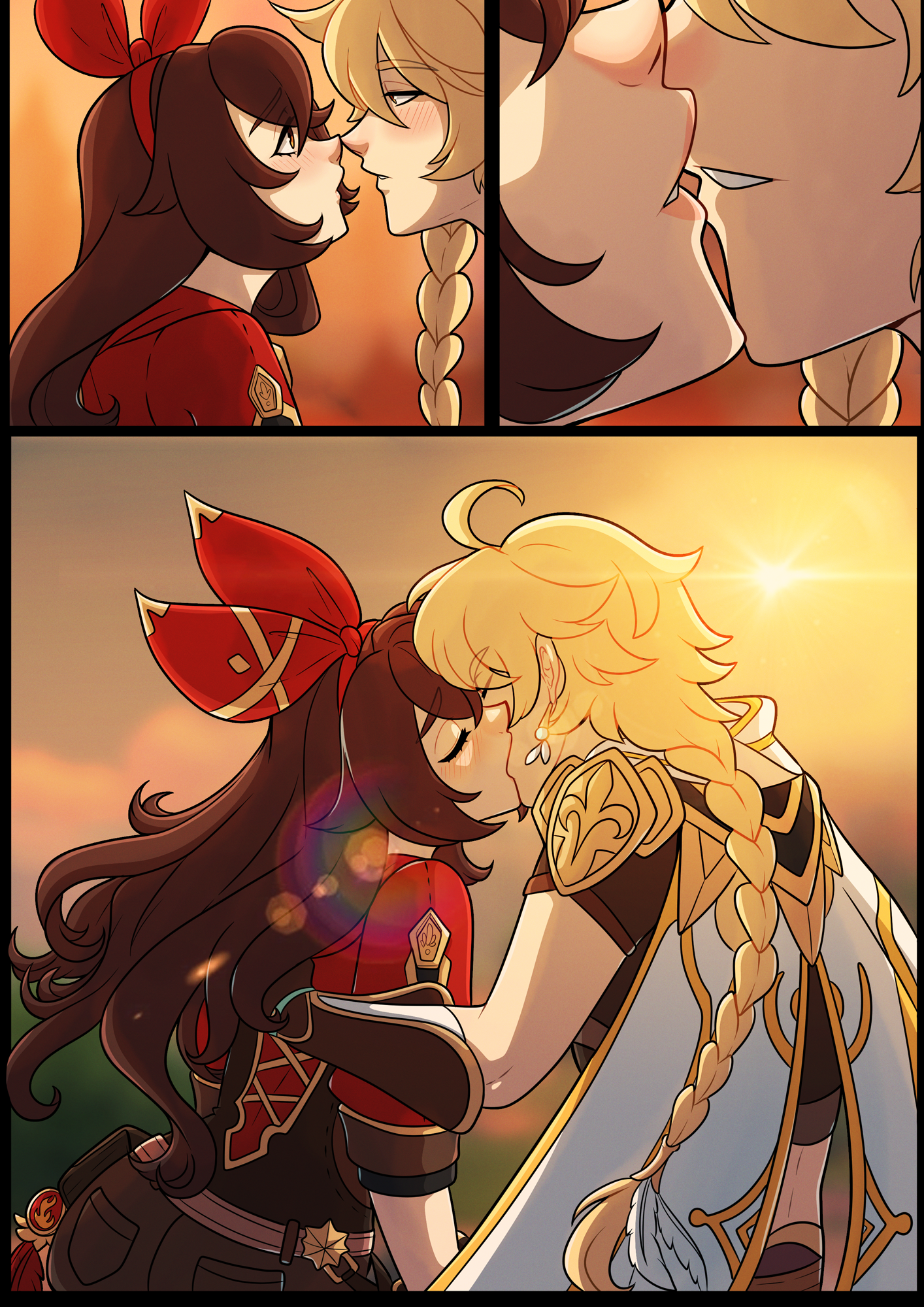 The Traveler's Guide to Teyvat's Heart - Amber porn comic picture 8
