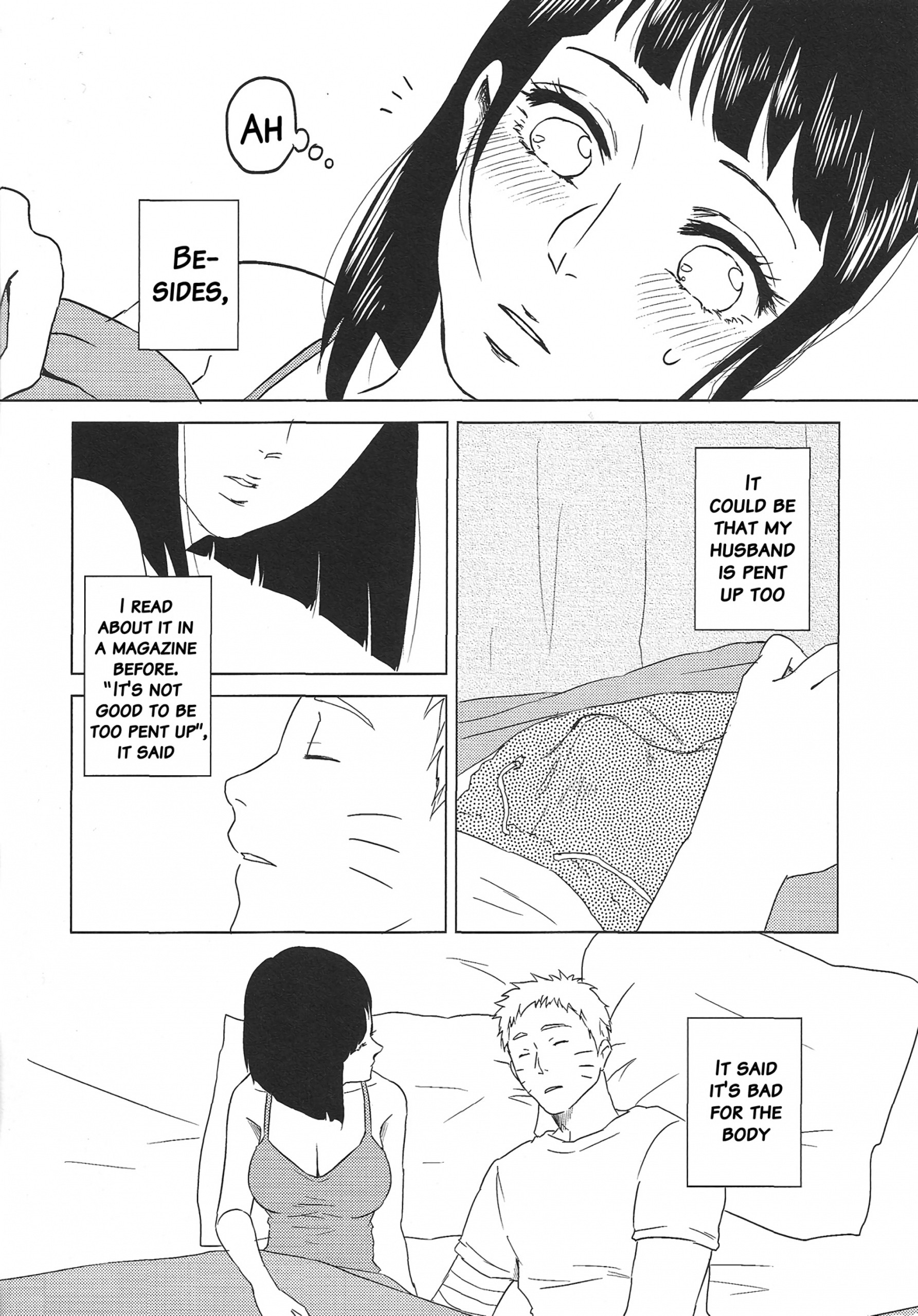 Uzumaki Hinata no Monologue Tokidoki, Anata porn comic picture 11
