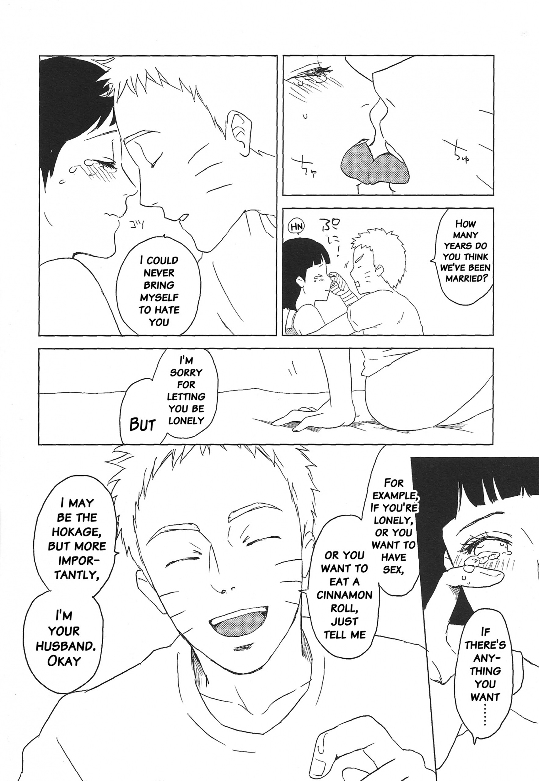 Uzumaki Hinata no Monologue Tokidoki, Anata porn comic picture 51