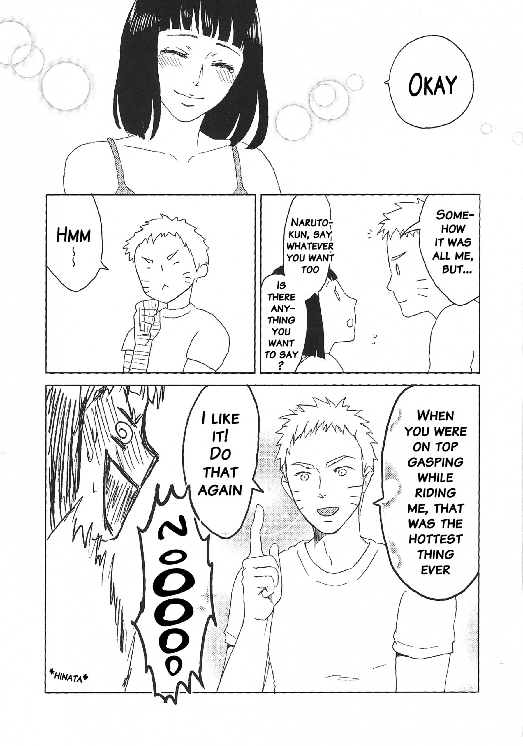 Uzumaki Hinata no Monologue Tokidoki, Anata porn comic picture 52