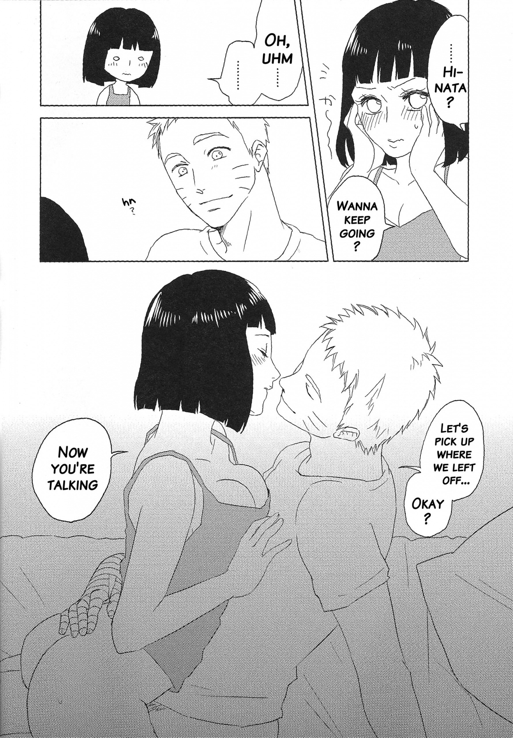 Uzumaki Hinata no Monologue Tokidoki, Anata porn comic picture 53