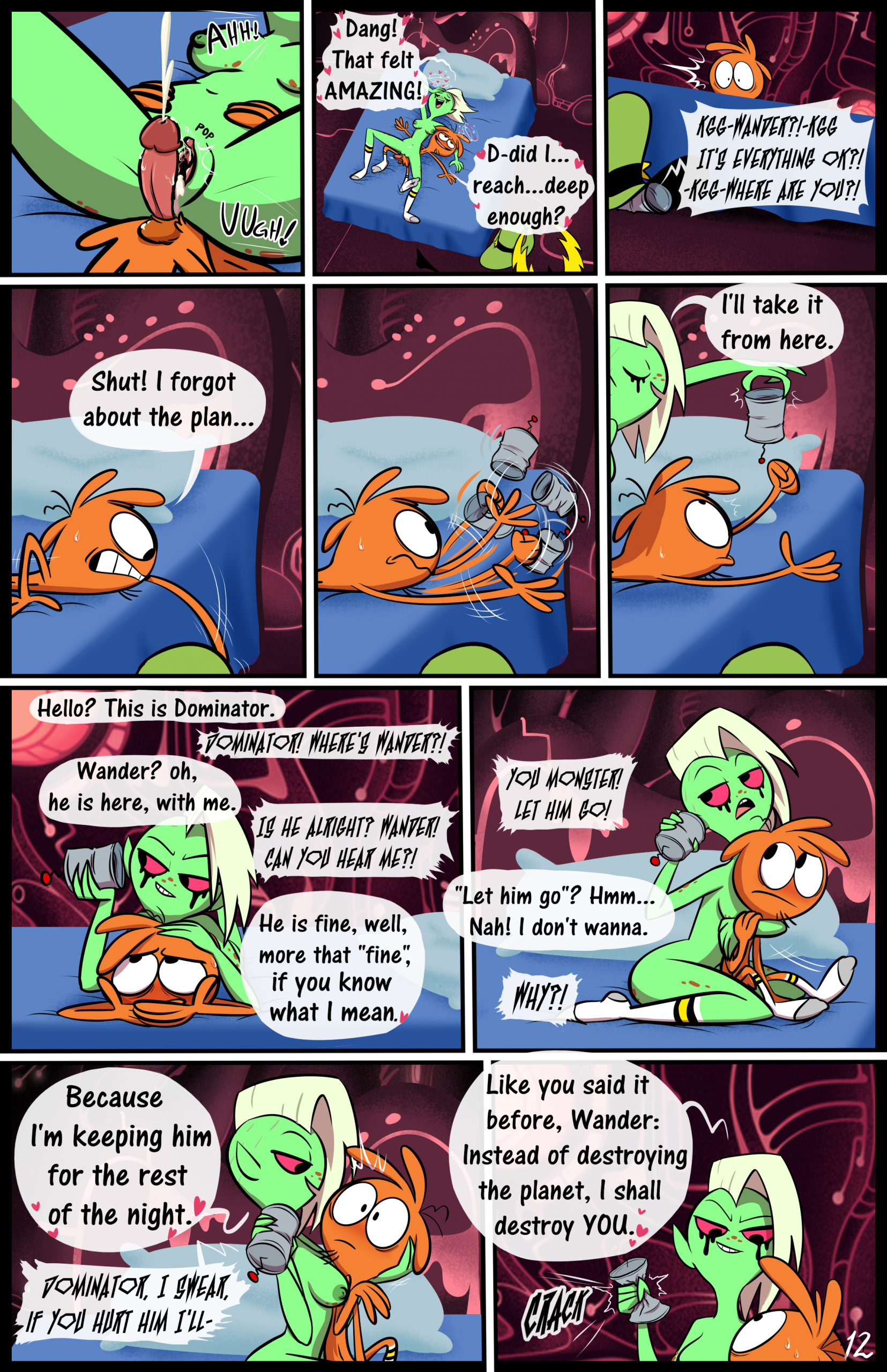 Wander over Dominator porn comic picture 13