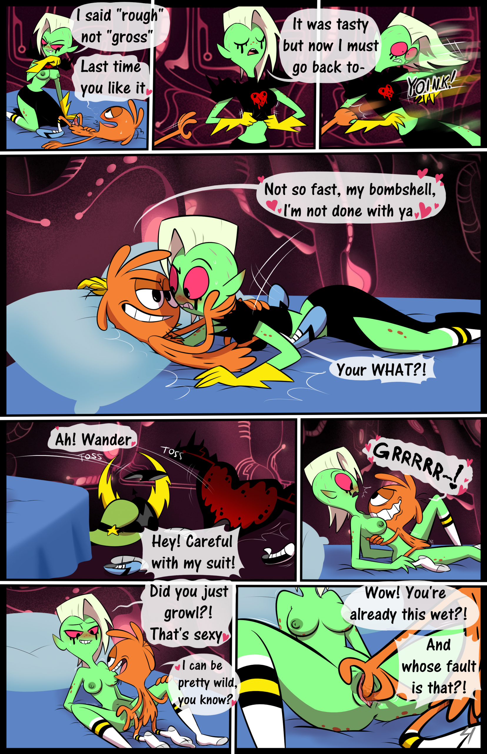 Wander over Dominator porn comic picture 5