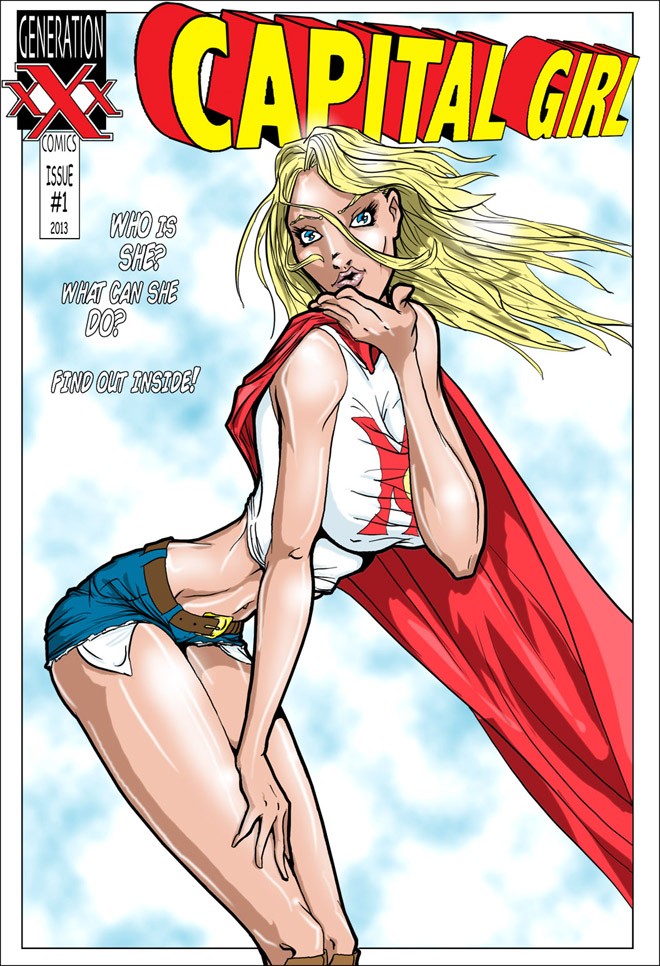 Capitol Girl porn comic picture 1