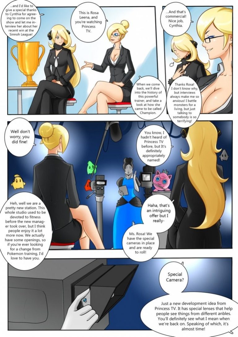 Cynthias Interview porn comic picture 1