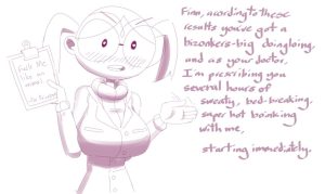 Finn & Dr. Princess porn comic picture 1