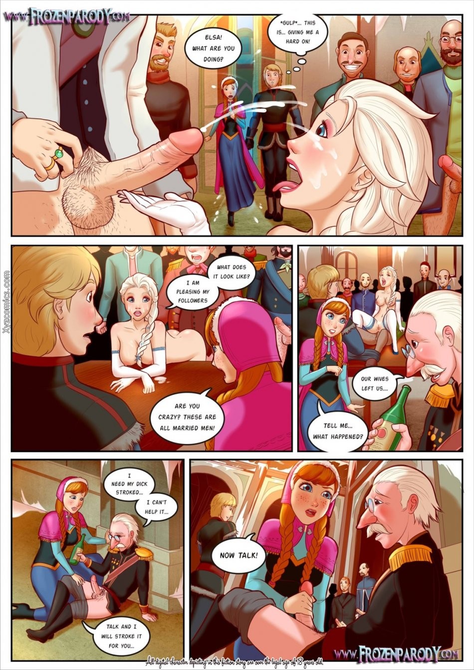 Frozen Parody porn comic picture 4