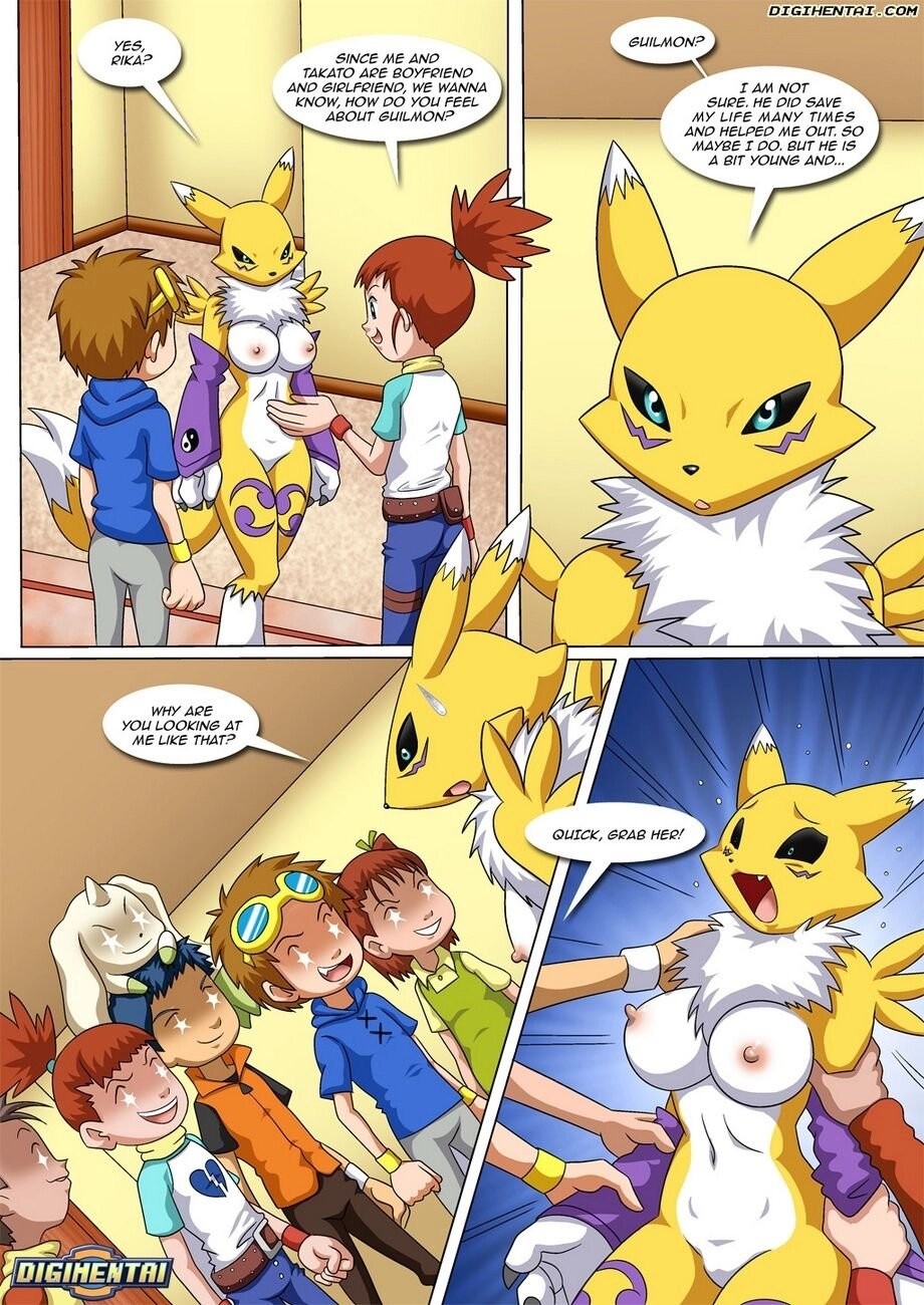 Guilmon's Birthday Surprise porn comic picture 3