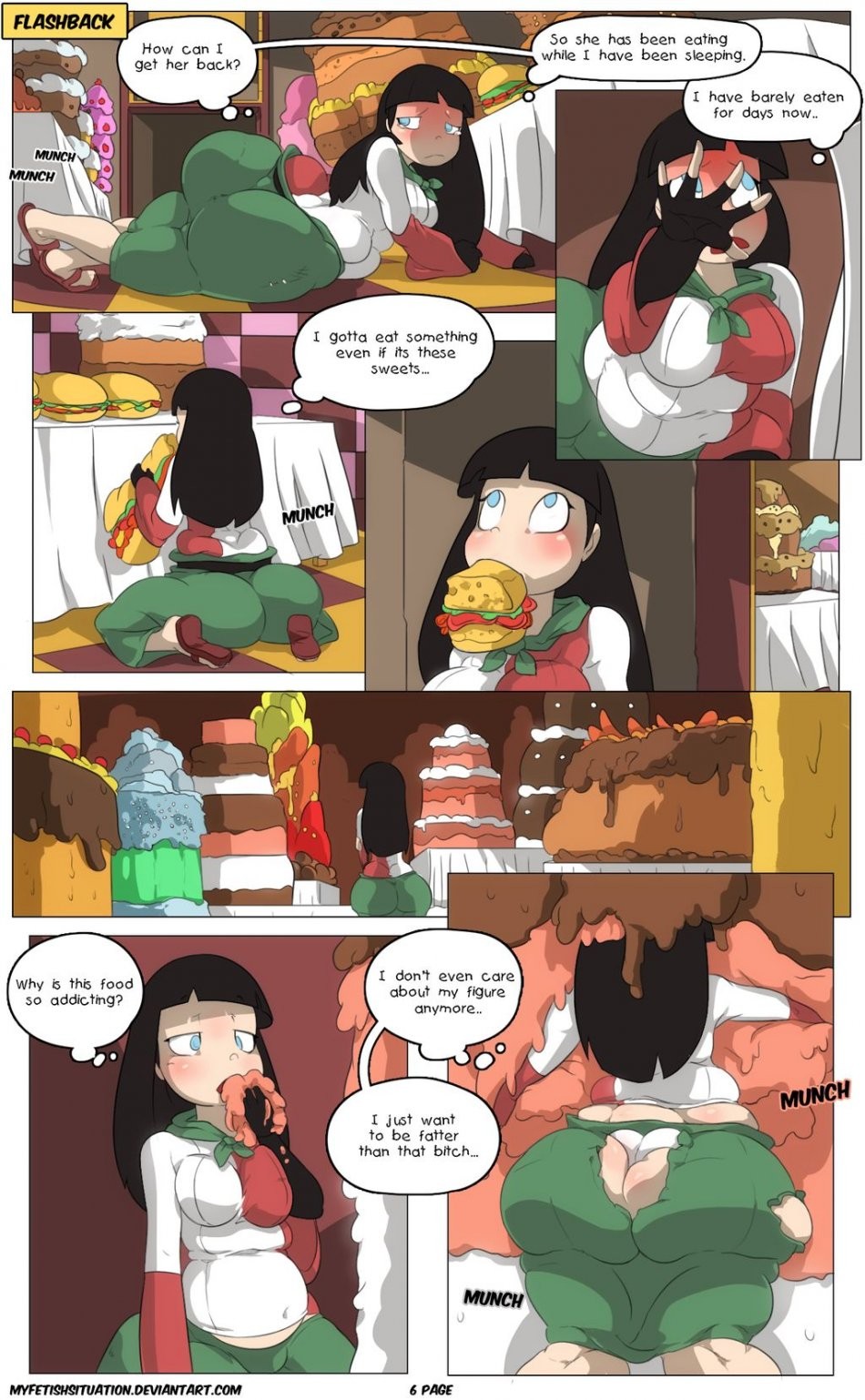 Kagome and Sango Banquet porn comic picture 6