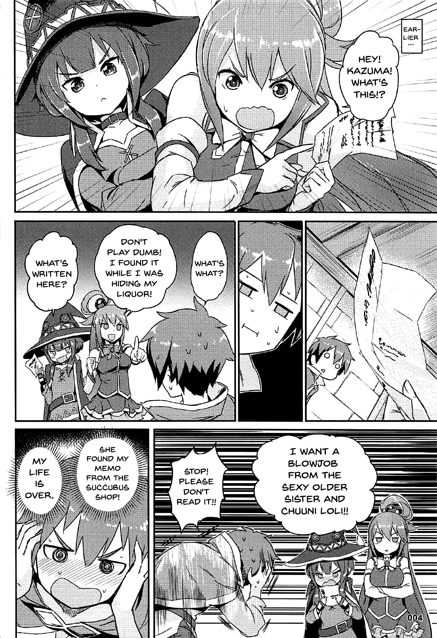 Kono Azen na Kazuma ni Shojo o! hentai manga picture 5
