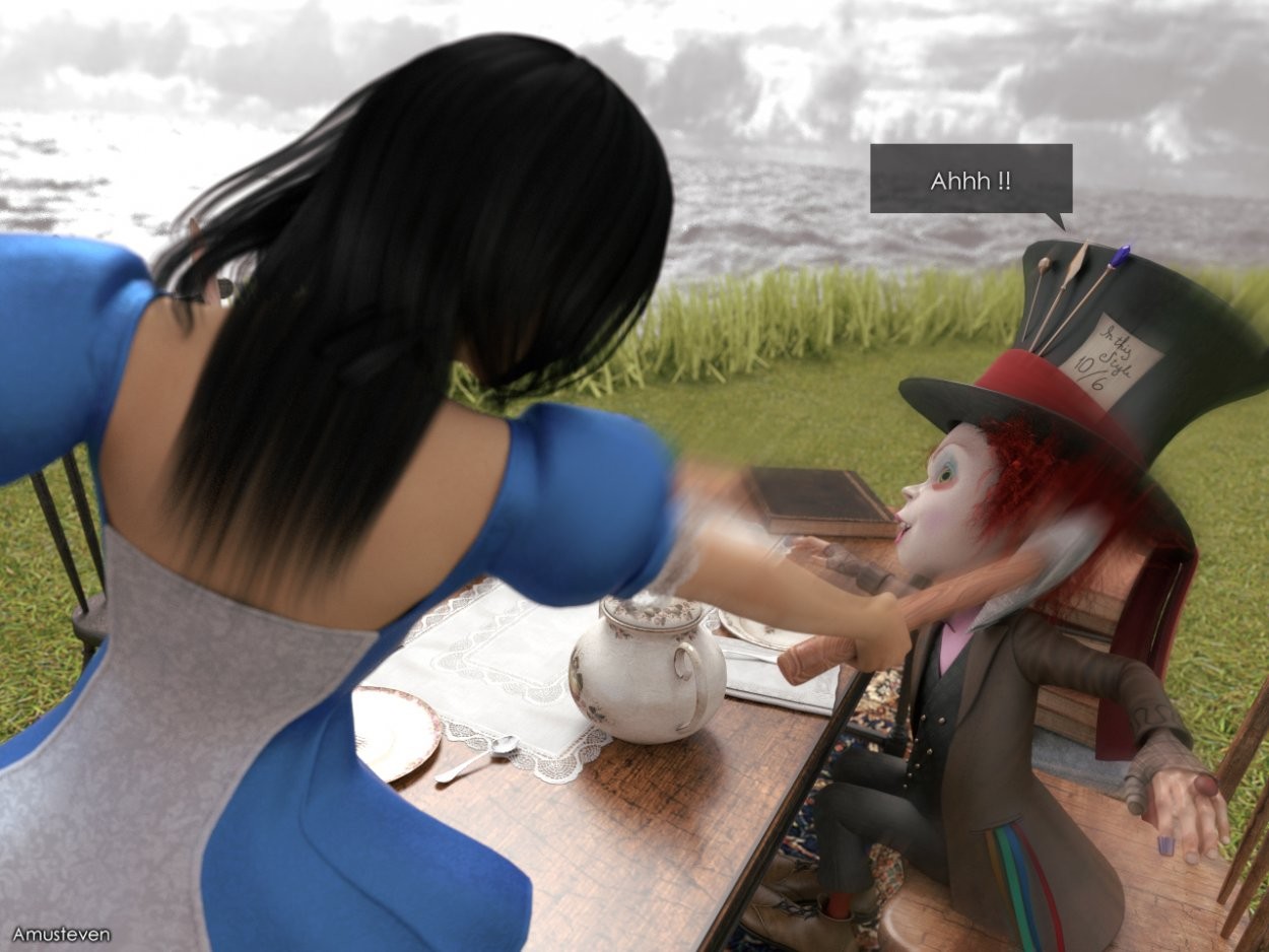 Mad Alice porn comic picture 6