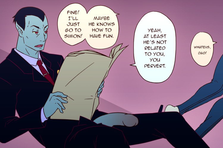 Marceline's Daddy porn comic picture 4