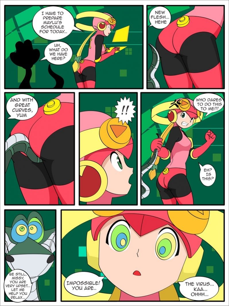 Megaman - The Kaa Virus porn comic picture 2