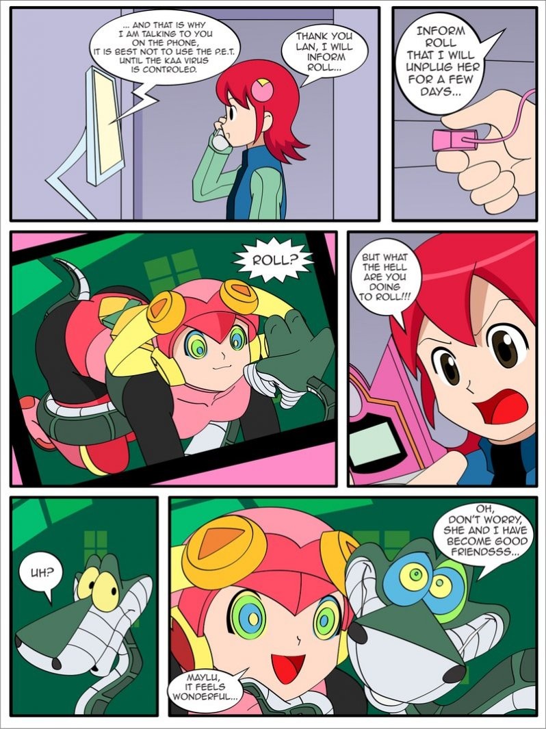 Megaman - The Kaa Virus porn comic picture 4