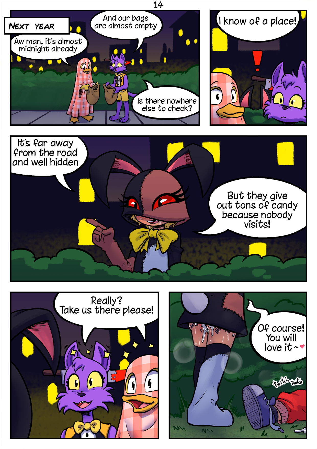 Midnight Mishaps porn comic picture 16