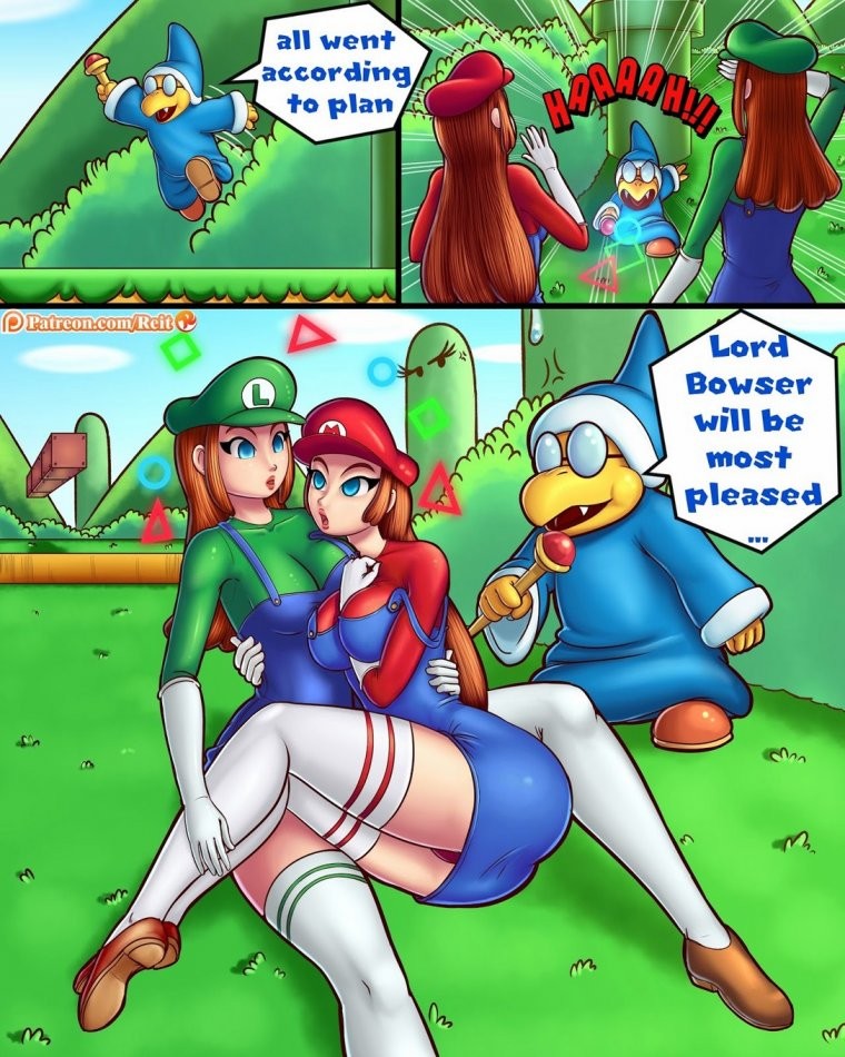 New Super Maria Sis. porn comic picture 2
