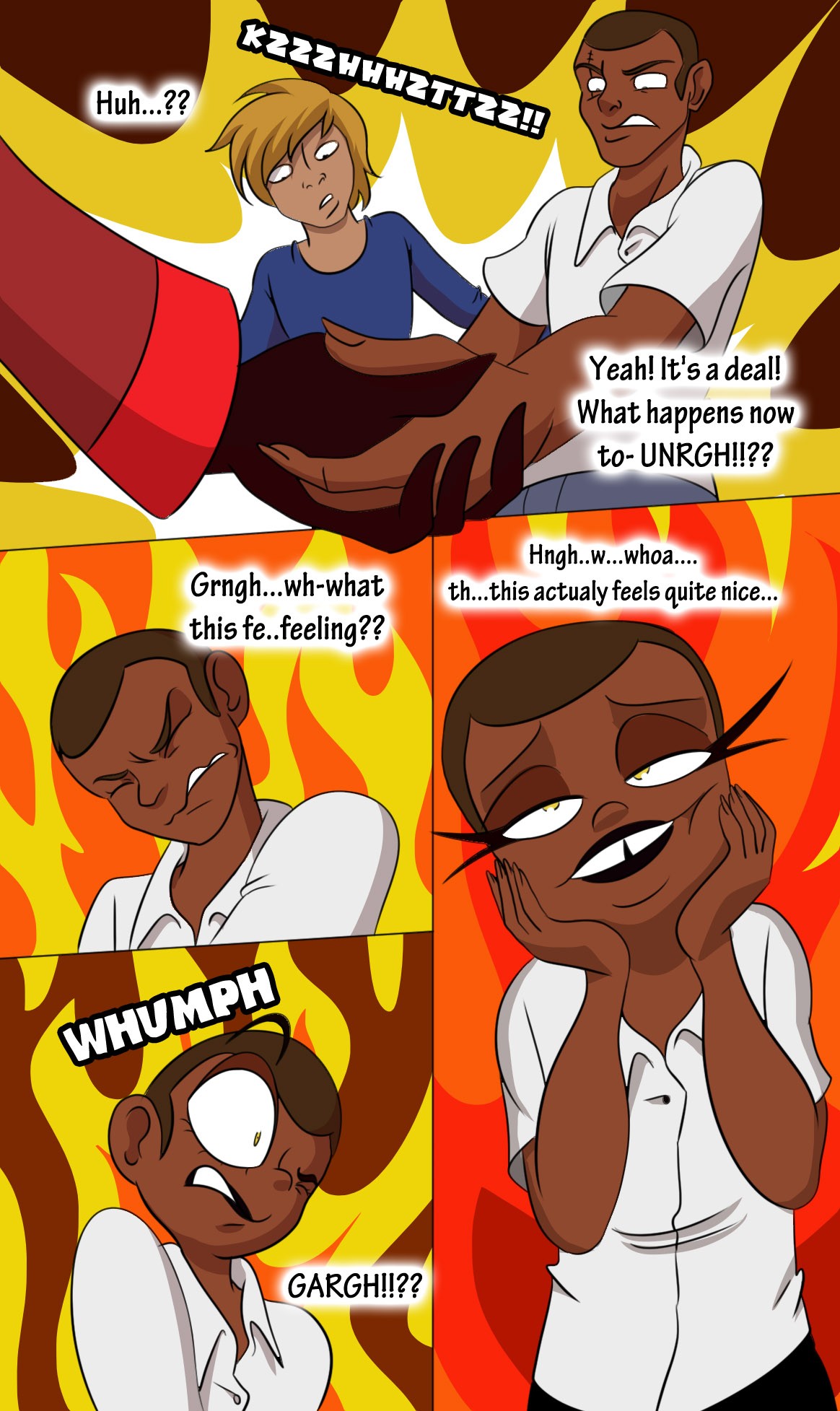 One helluva change porn comic picture 5