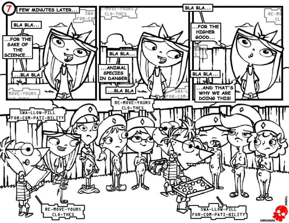 P&F The Experiment porn comic picture 8