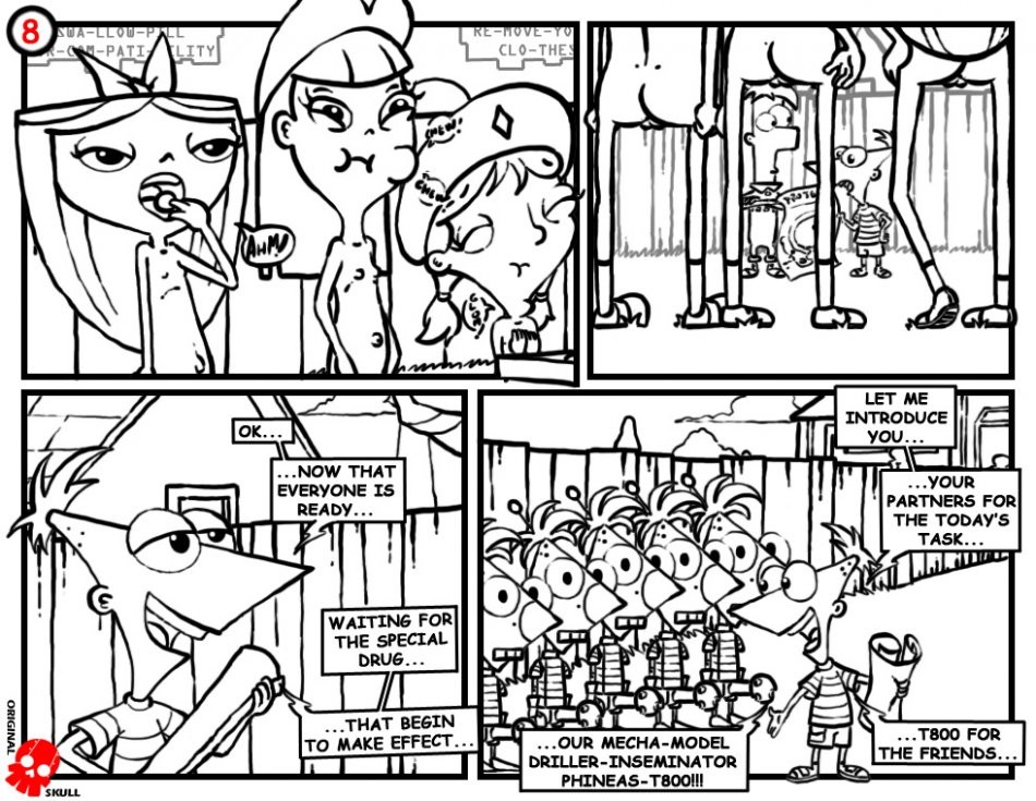 P&F The Experiment porn comic picture 9