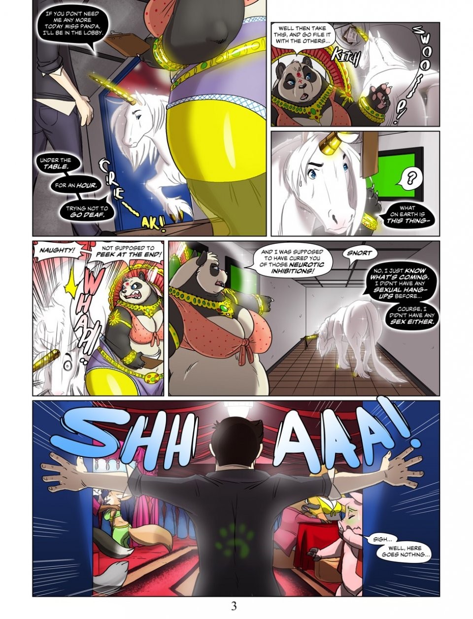 Red Chair appointment 6 porn comic picture 3