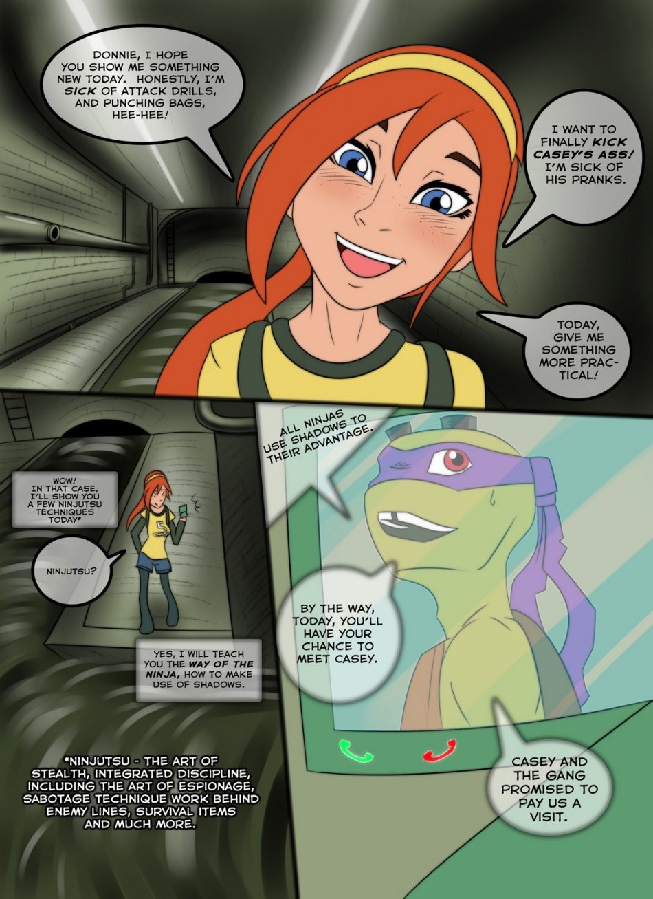 Relax in April porn comic picture 2